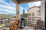 Private Balcony provides slopeside views